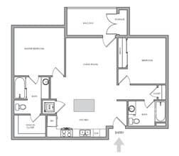 Laguna 3871-305 floor plan