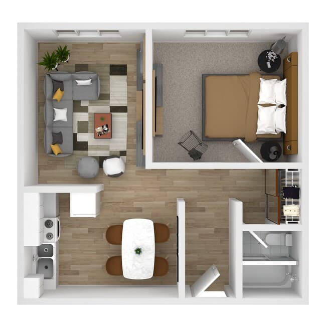 Unit J-13 J-14 floor plan