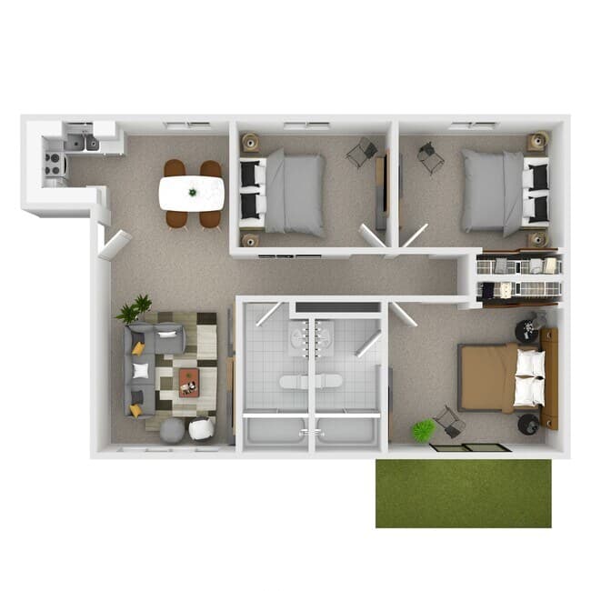 3X2 K-7 floor plan