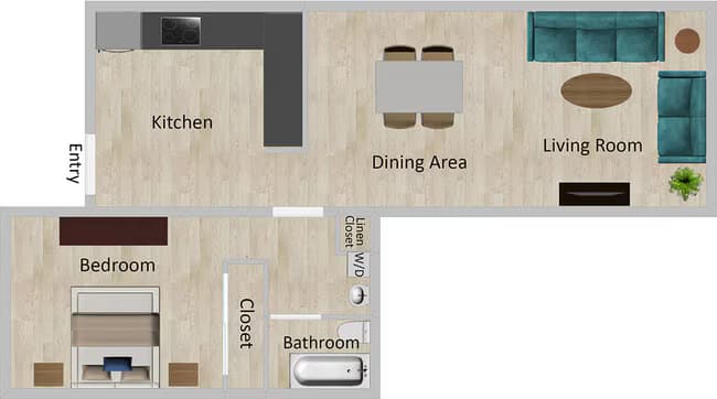 Unit 27 69 floor plan