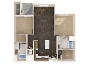 B1 205 floor plan
