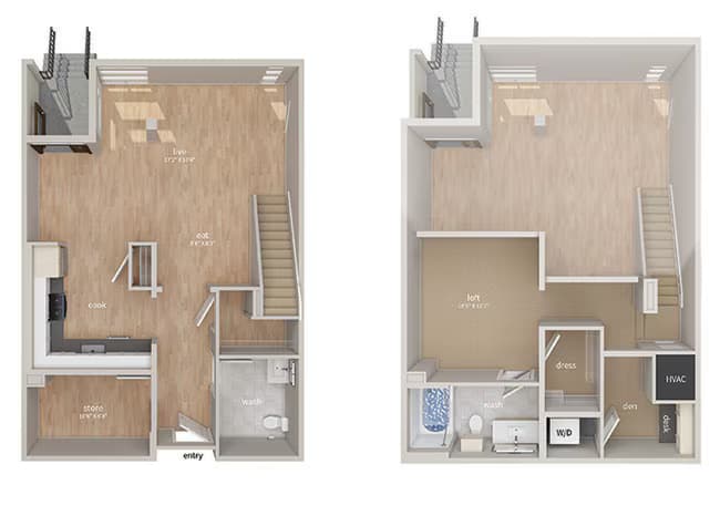 Unit 121 123 floor plan