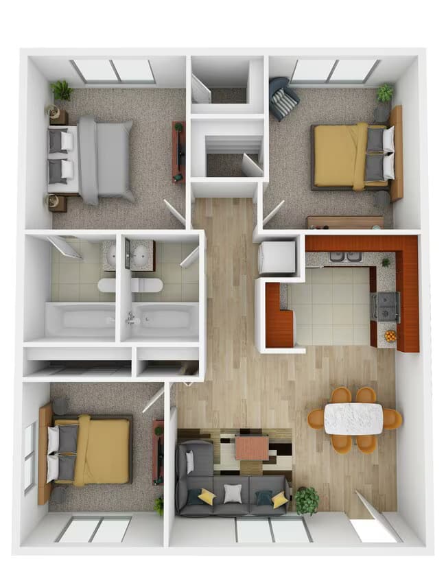 Unit B-43 B-39 floor plan