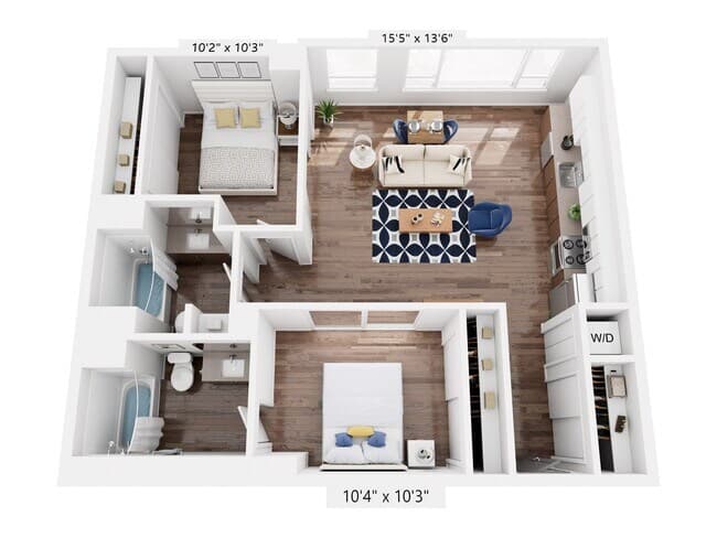B7 442 floor plan