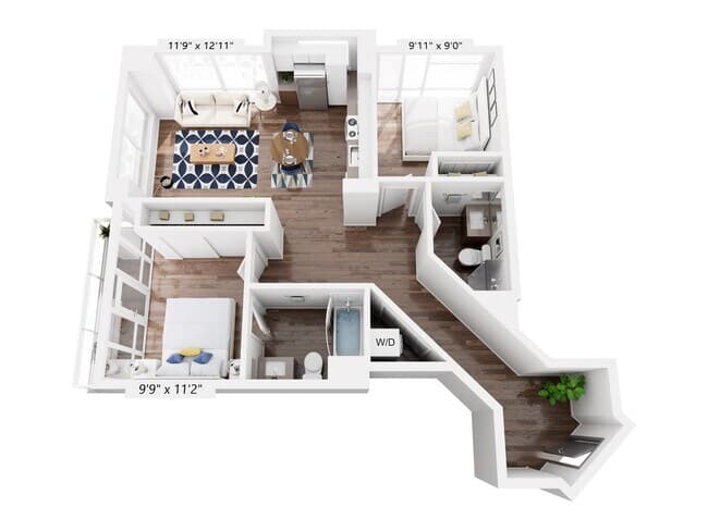 B8 809 floor plan