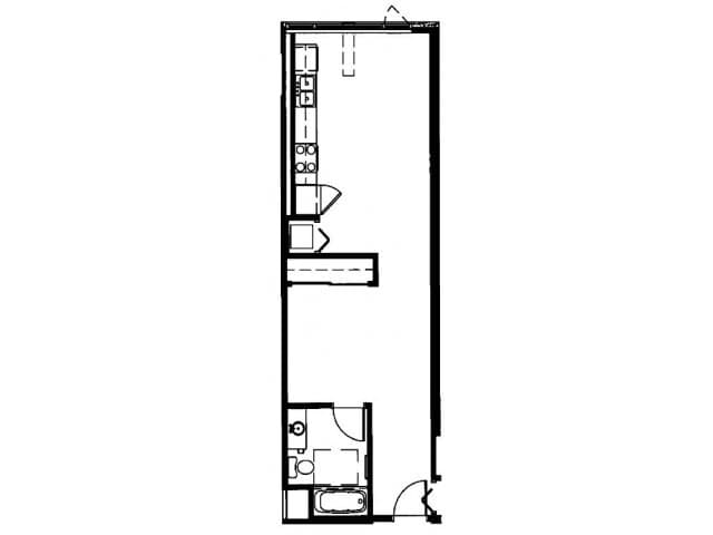 Unit 821 821 floor plan