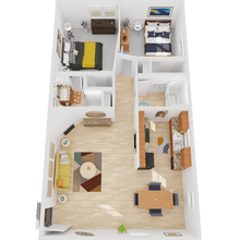 2x2 4554 34th St #8 floor plan