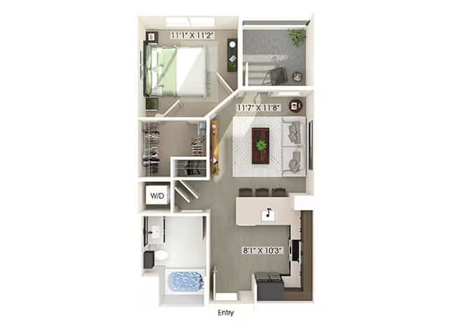 Unit 3130 3164 floor plan