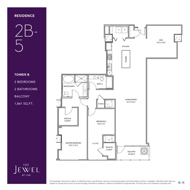 2B-5 floor plan