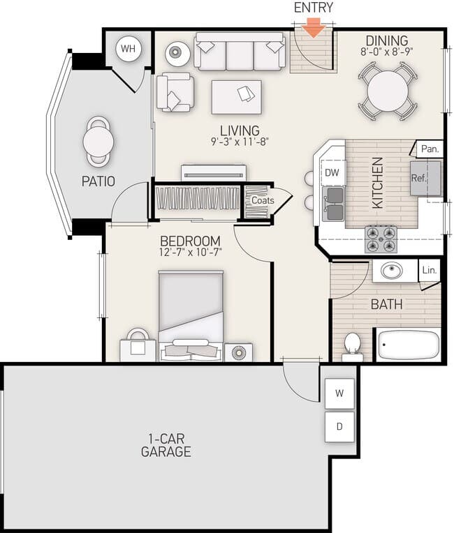 Unit 101 101 floor plan