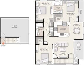 Plan 4 205 floor plan