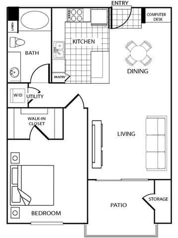 Unit 441 242 floor plan