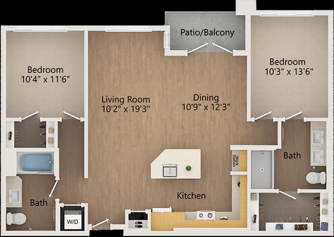 Unit 7214 7214 floor plan
