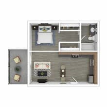 STUDIO 3-94 floor plan