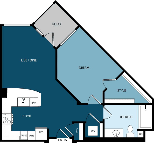 Unit 3052 1074 floor plan