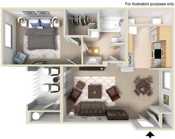 Unit 0723 0724 floor plan