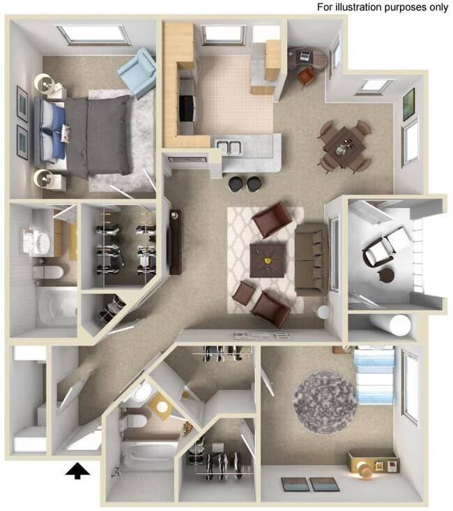 Unit 1135 0635 floor plan
