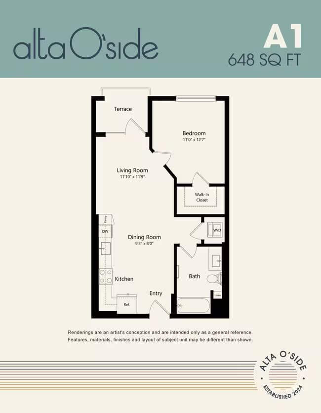 A1 241 floor plan
