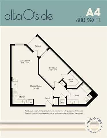 A4 391 floor plan