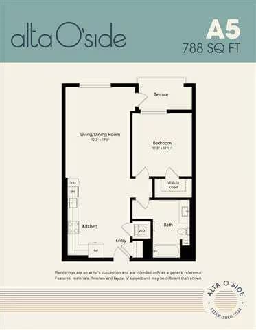 Unit 494 305 floor plan