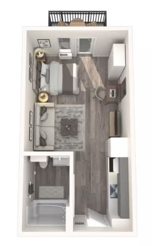Unit 661 367 floor plan