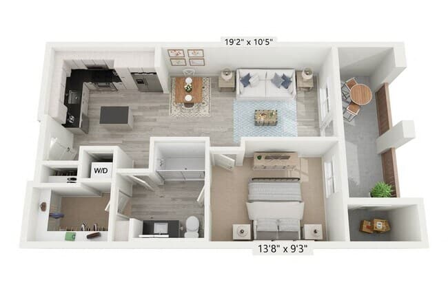 Unit 1-7107 1-7107 floor plan