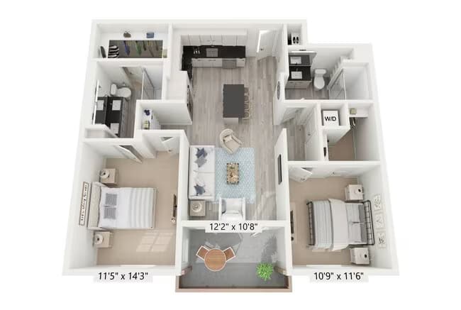 Unit 2-8506 1-7209 floor plan