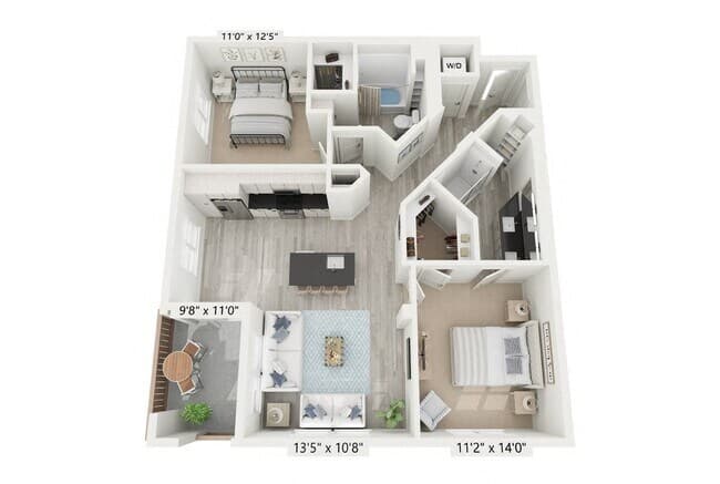 B3 6-3205 floor plan