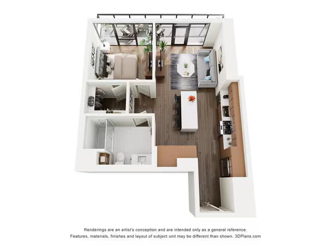 Unit 1211 1211 floor plan
