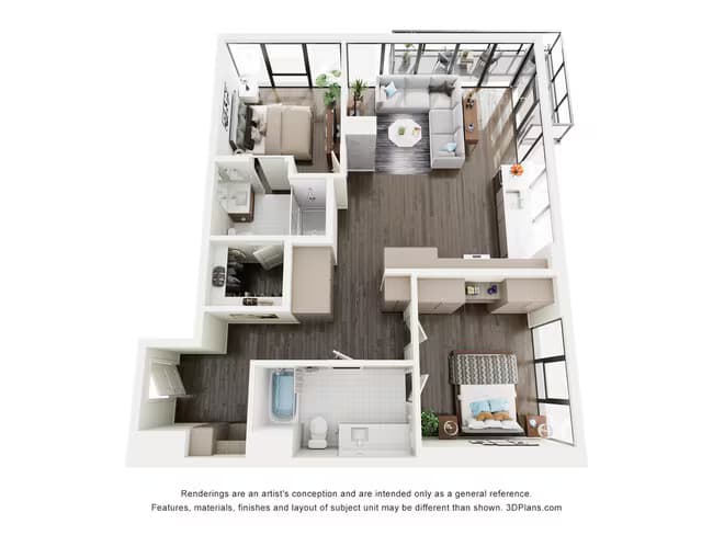 Unit 1314 1314 floor plan