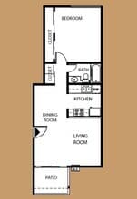 1/1 floor plan