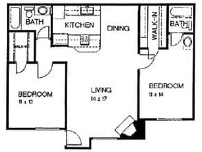Corte Madera 80 floor plan