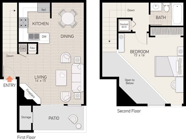 Plan E 0107 floor plan