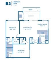 B3 0110466 floor plan