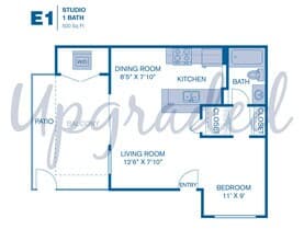 E1UPGRADE 0110794 floor plan
