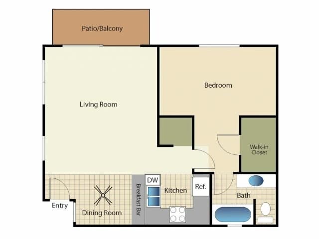 Unit AUCMKC 26 floor plan