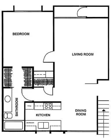 Unit E102 E102 floor plan