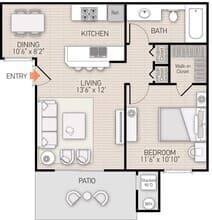 Plan A 930O floor plan