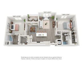 B3 H17-17410 floor plan