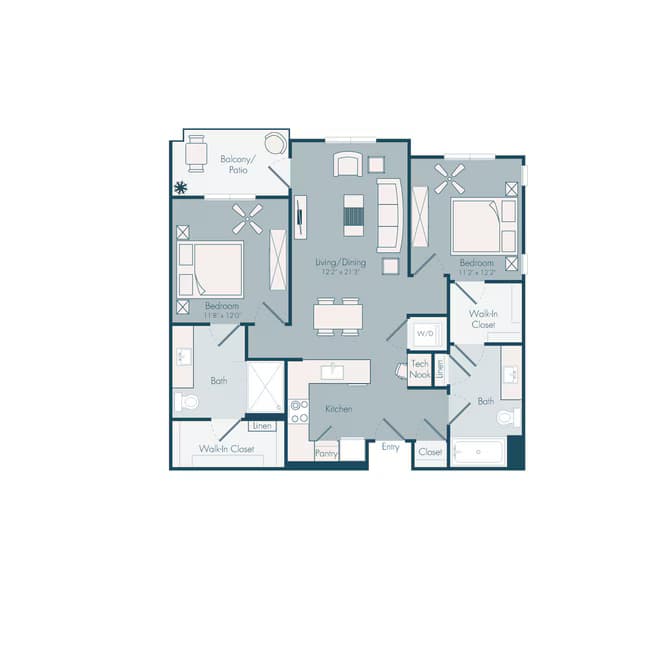 B1 450 floor plan