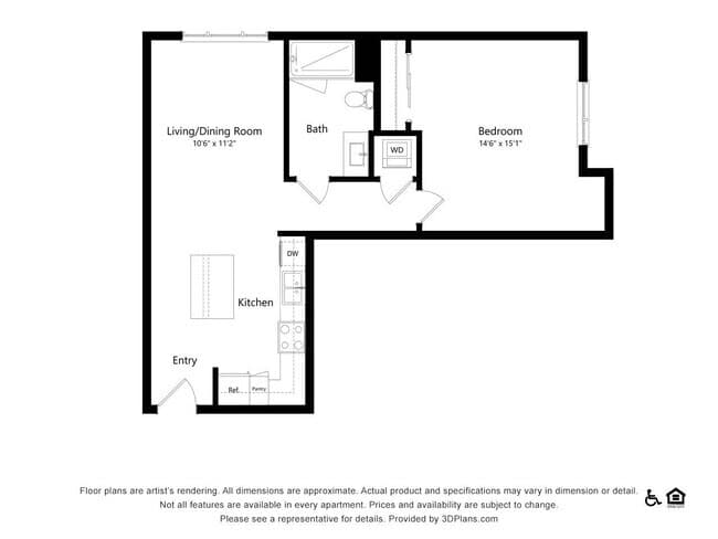 1-A 310 floor plan