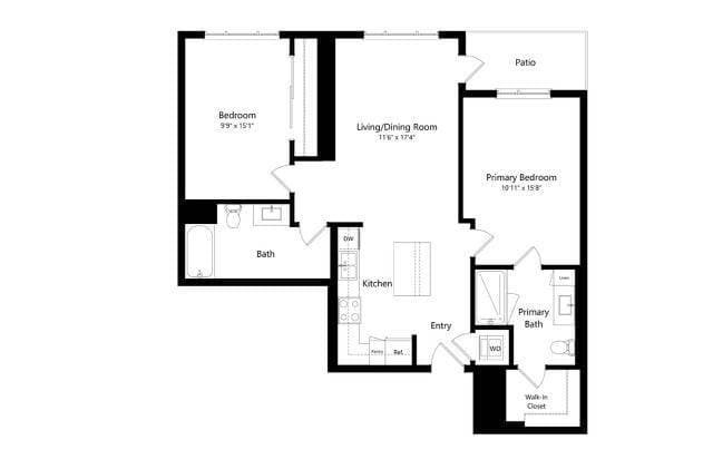 2-A 308 floor plan