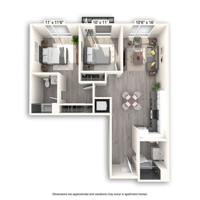 Pueblo 554 floor plan