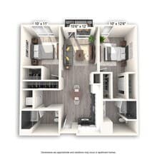 Tang Platinum 538 floor plan