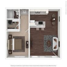 One Bedroom 51511 floor plan