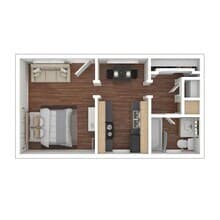 Studio A 04 floor plan