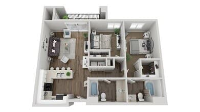 La Palma C-410 floor plan