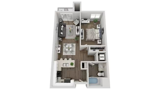 Unit C-229 C-131 floor plan
