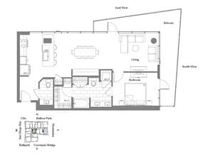 1H 2209 floor plan