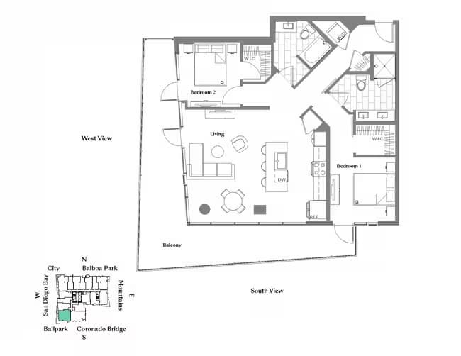 Unit 1015 2015 floor plan